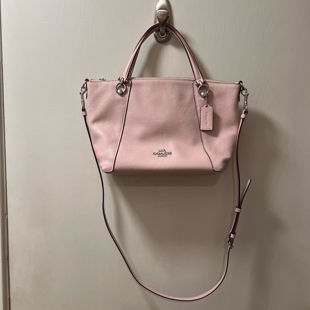 Coach Pink Leather Women's Bag